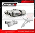 exhaust muffler DOMINATOR oval fits the motorcycle Ducati 999 2001   2006 2