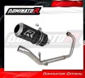 komplett kipufogórendszer DOMINATOR Full System GP FEKETE kipufogódobbal a Honda CBR 125 R 2011 - 2018 motorkerékpárhoz 2