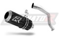 DOMINATOR GP FEKETE kipufogó dob, amely illeszkedik a Honda CB 600F HORNET 1998 - 2002 motorkerékpárhoz
