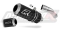 wydech tłumik DOMINATOR Homologowany GP CZARNY pasujący do motocykla Honda CB 600F HORNET PC41 2007 - 2013