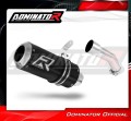 DOMINATOR GP FEKETE kipufogó dob Kawasaki ZX10R 2008 - 2010 motorkerékpárhoz 2