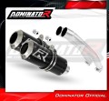 DOMINATOR GP FEKETE kipufogó dob, amely megfelel a Suzuki GSXR 1300 Hayabusa 2008 - 2019 motorkerékpárhoz 2