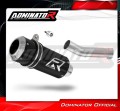 exhaust muffler DOMINATOR GP BLACK fits the motorcycle Triumph STREET TRIPLE 675 R / S / RS 2013   2016
