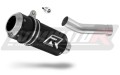 exhaust muffler DOMINATOR GP BLACK fits the motorcycle Triumph STREET TRIPLE 675 R / S / RS 2013   2016 2