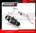 DOMINATOR GP FEKETE kipufogó hangtompító Yamaha FZ6 2006 - 2010 motorkerékpárhoz 2