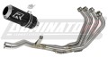 exhaust muffler DOMINATOR GP BLACK fits the motorcycle Yamaha XJ 6N / S / F 600 Diversion 2009   2016