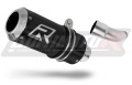 exhaust muffler DOMINATOR GP BLACK fits the motorcycle Yamaha MT 03 2014   2016