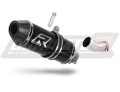 exhaust muffler DOMINATOR HP3 BLACK fits the motorcycle Aprilia RSV 4 RF Low Level 2015   2016 2