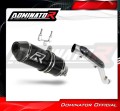 exhaust muffler DOMINATOR HP3 BLACK fits the motorcycle BMW G310R 2016   2022 2