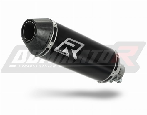 exhaust muffler DOMINATOR HP3 BLACK fits the motorcycle Ducati MTS 1200 S MULTISTRADA 2015   2017