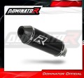 exhaust muffler DOMINATOR HP3 BLACK fits the motorcycle Ducati MTS 1200 S MULTISTRADA 2015   2017 2