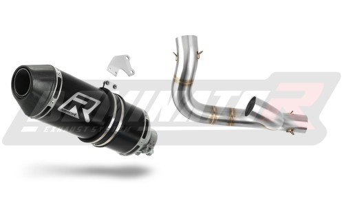 exhaust muffler DOMINATOR HP3 BLACK fits the motorcycle Ducati STREETFIGHTER V4 2019   2023