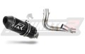 exhaust muffler DOMINATOR HP3 BLACK fits the motorcycle Ducati PANIGALE V4S 2018   2022