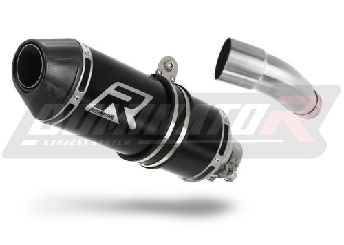DOMINATOR HP3 FEKETE kipufogó dob Kawasaki NINJA 125 Z125 2019 - 2023 motorkerékpárhoz 2