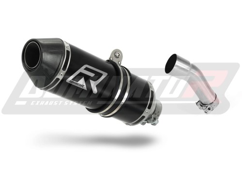 DOMINATOR HP3 FEKETE kipufogó dob Kawasaki ZX250R 2008 - 2012 motorkerékpárhoz 2