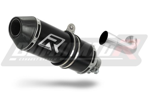DOMINATOR HP3 FEKETE kipufogó dob, amely illeszkedik a KTM 250 Duke 2017 - 2020 motorkerékpárhoz 2