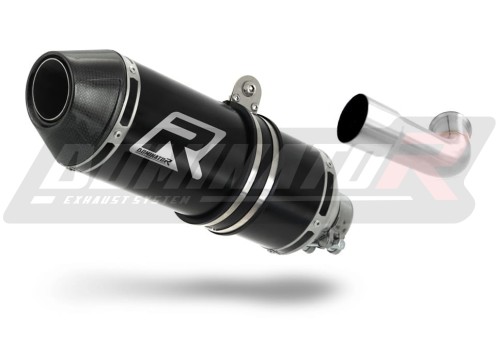 exhaust muffler DOMINATOR HP3 BLACK fits the motorcycle KTM 125 Duke 2017   2020 3