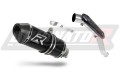 exhaust muffler DOMINATOR HP3 BLACK fits to KTM RC 390 2017  2020 2