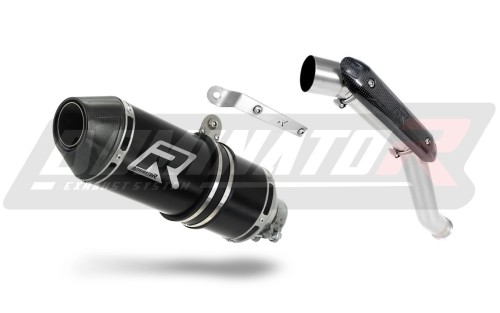 DOMINATOR HP3 FEKETE kipufogó dob KTM RC 390 2017 - 2020 motorkerékpárhoz 2