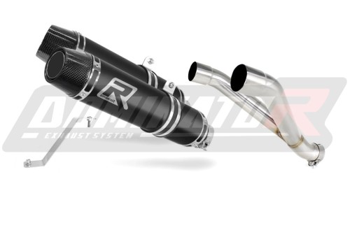 DOMINATOR HP3 FEKETE kipufogó dob Yamaha MT-03 660 motorkerékpárhoz
