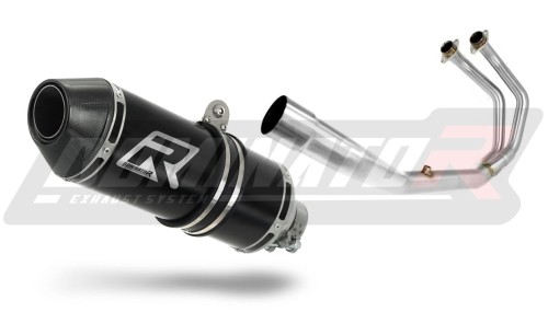 komplett DOMINATOR Full System HP3 FEKETE kipufogórendszer Yamaha MT-03 2017 - 2020 motorkerékpárhoz 2