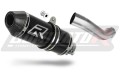 exhaust muffler DOMINATOR HP3 BLACK fits the motorcycle Triumph TIGER SPORT 1050 2013   2015