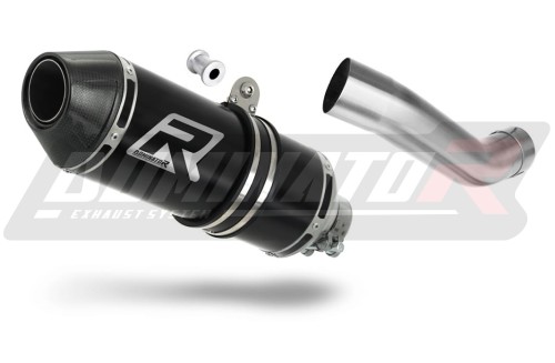 exhaust muffler DOMINATOR HP3 BLACK fits the motorcycle Triumph TIGER SPORT 1050 2013   2015