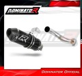 DOMINATOR HP3 FEKETE kipufogó dob Yamaha XSR 900 2016 - 2021 motorkerékpárhoz 2