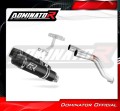 DOMINATOR HP3 FEKETE kipufogó dob a Yamaha FZ6 2004 - 2010 motorkerékpárhoz 2