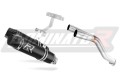 DOMINATOR HP3 FEKETE kipufogó dob, amely illeszkedik a Yamaha FZ6 2006 - 2010 motorkerékpárhoz 3