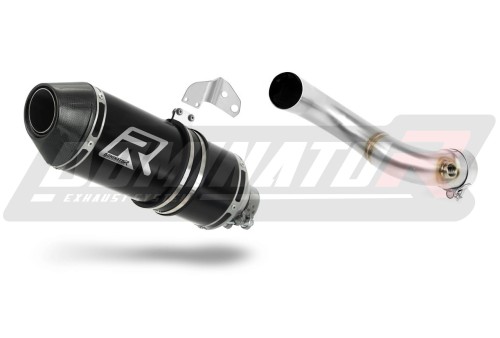 exhaust muffler DOMINATOR HP3 BLACK fits the motorcycle Yamaha MT 09 2013   2016 2