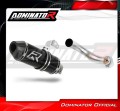 exhaust muffler DOMINATOR HP3 BLACK fits to Yamaha MT 09 TRACER 900 2015  2020