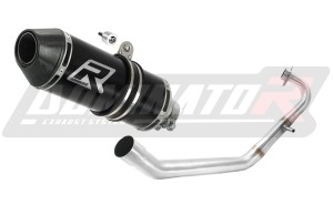 Yamaha YZF R125 2008 - 2013 Teljes rendszer Kipufogósor dob HP3 FEKETE + dB killer