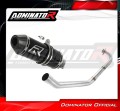 complete exhaust system with muffler DOMINATOR Full System HP3 BLACK fits the motorcycle Yamaha YZF R125 2014   2018
