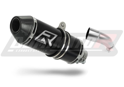 DOMINATOR HP3 FEKETE kipufogó dob, amely illeszkedik a Yamaha YZF R3 2015 - 2018 motorkerékpárhoz 2
