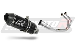 Yamaha YZF-R3 300 2015 - 2018 Teljes rendszer Leömlő kipufogódob HP3 BLACK + dB killer