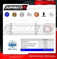complete exhaust system with muffler DOMINATOR Full System HP3 BLACK fits the motorcycle Yamaha YZF R3 300 2015   2018 3