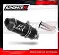 exhaust muffler DOMINATOR HP3 BLACK fits the motorcycle Yamaha MT 03 2017   2019 2