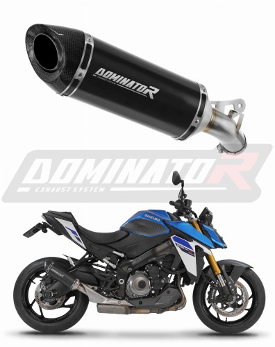 exhaust muffler DOMINATOR HP8 BLACK fits to Suzuki GSXS 1000 / 1000 GT / 950 2025