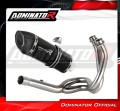 teljes DOMINATOR kipufogórendszer HP5 FEKETE dobbal, amely illeszkedik a Kawasaki ER 6 N / F 2012 - 2016 motorkerékpárhoz 2