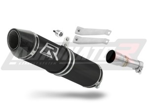 Hyosung GD 250 Exiv kipufogó dob HP2 BLACK + dB killer