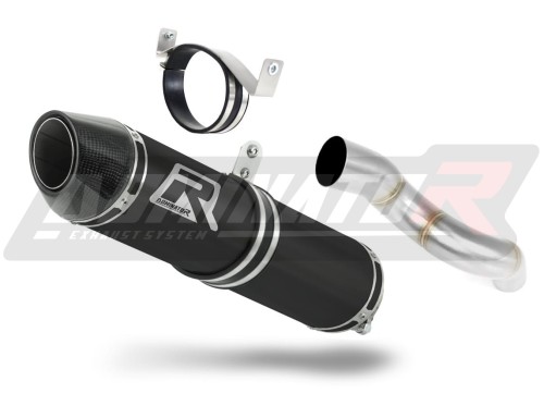 exhaust muffler DOMINATOR HP2 BLACK fits to Kawasaki ZX6R 636 2005  2006