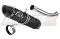 exhaust muffler DOMINATOR HP2 BLACK fits the motorcycle Suzuki LTR 450 2006   2009