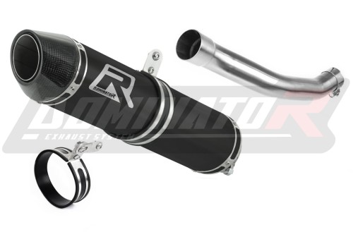 DOMINATOR HP2 FEKETE kipufogó dob Suzuki LTR 450 2006 - 2009 motorkerékpárhoz