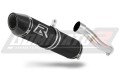 exhaust muffler DOMINATOR HP2 BLACK fits the motorcycle Triumph DAYTONA 675   2012