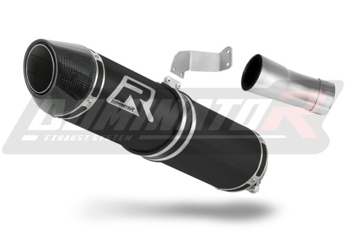 DOMINATOR HP2 FEKETE kipufogó dob Triumph STREET TRIPLE 765 S / R / RS 2017 - 2022 motorkerékpárhoz
