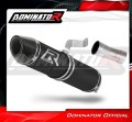 exhaust muffler DOMINATOR HP2 BLACK fits the motorcycle Triumph STREET TRIPLE 765 S / R / RS 2017   2022 2