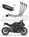 kompletny układ wydechowy z tłumikiem DOMINATOR Full System HP8 CZARNY pasujący do motocykla Honda CBR 650 R / E-Clutch 2024 - 2025 6