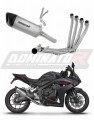 complete exhaust system with muffler DOMINATOR Full System titanium HP6 fits to Honda CBR 650 R / EClutch 2024  2025 6