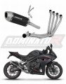 komplett kipufogórendszer DOMINATOR Full System S6 FEKETE dobbal Honda CBR 650 R / E-Clutch 2024 - 2025 motorkerékpárhoz 6